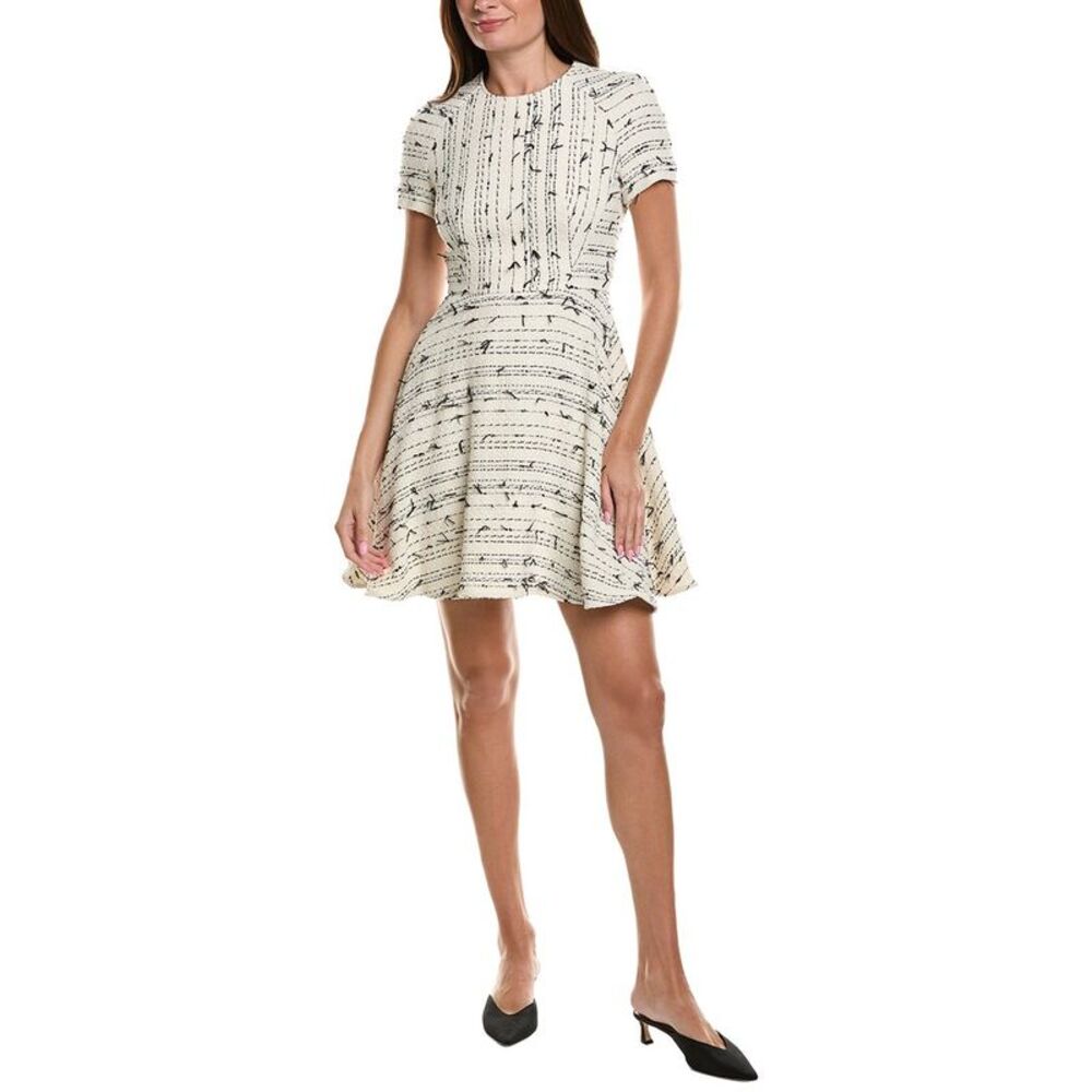 Hugo Boss Womens Boss  Datarni Mini Dress, White